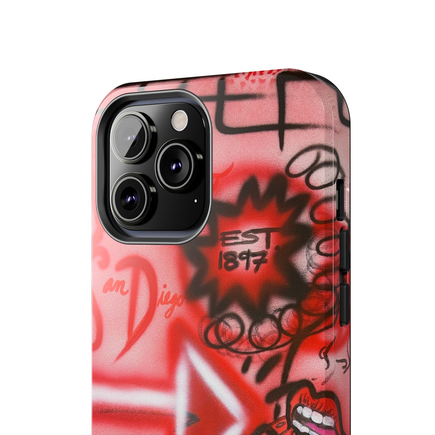 "san diego" airbrush iPhone case