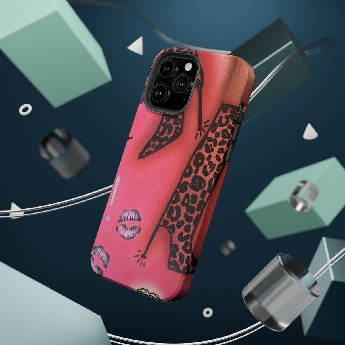 MagSafe „Cheetah Boots“ Airbrush iPhone-Hülle