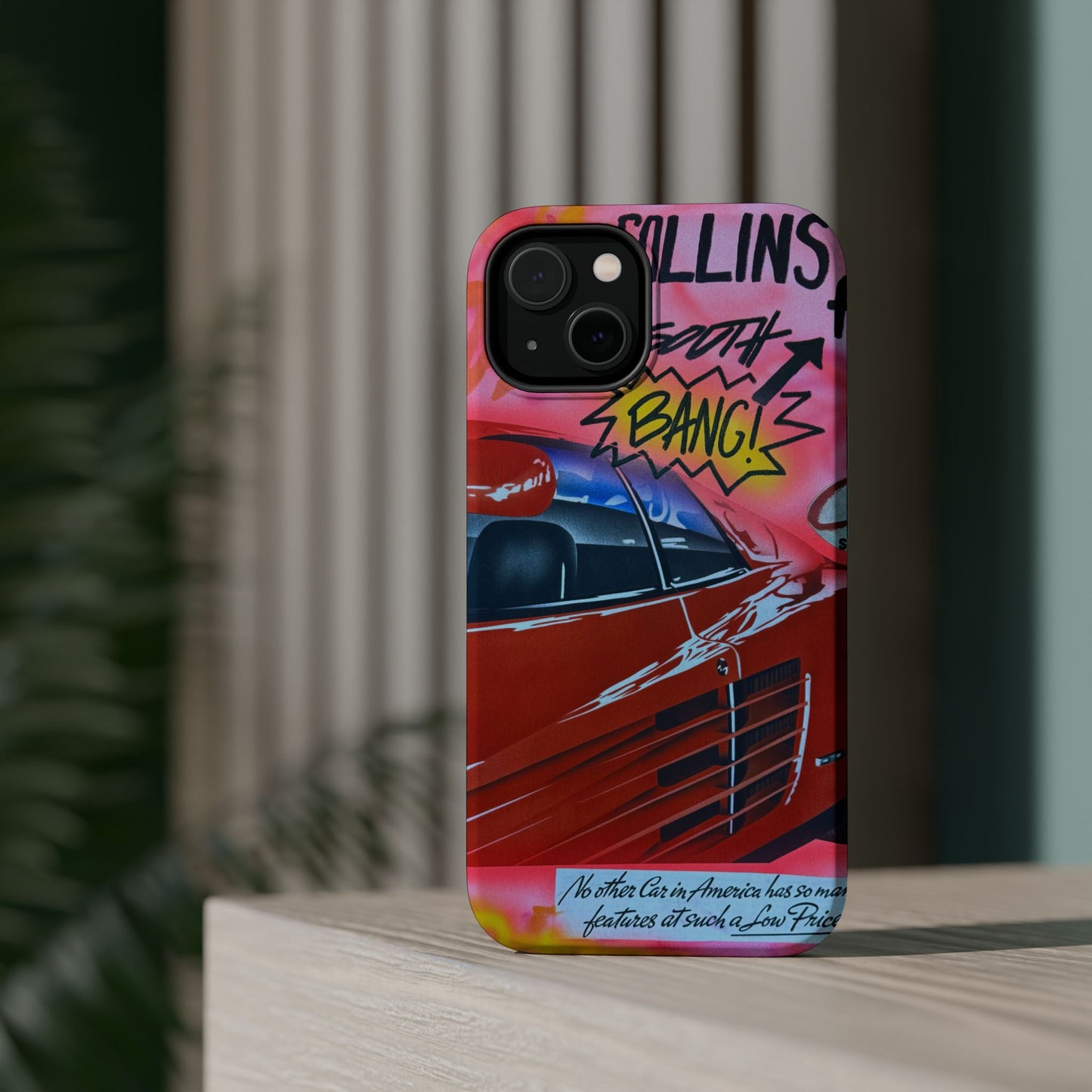 MagSafe "miami momentos" airbrush iPhone case