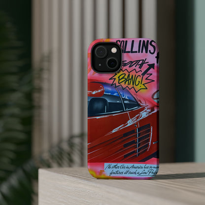 MagSafe "miami momentos" airbrush iPhone case