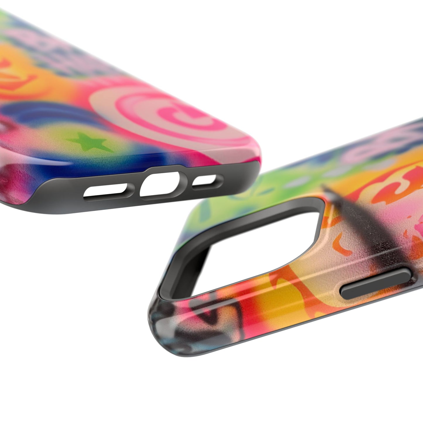 MagSafe „schlechte Angewohnheiten“ Airbrush iPhone Hülle