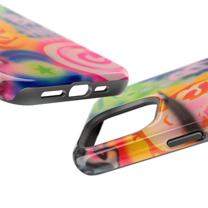 MagSafe „schlechte Angewohnheiten“ Airbrush iPhone Hülle