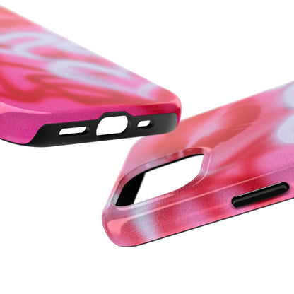 "romantic rush" airbrush iPhone case