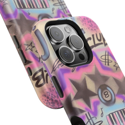 MagSafe "jazz club" airbrush iPhone case