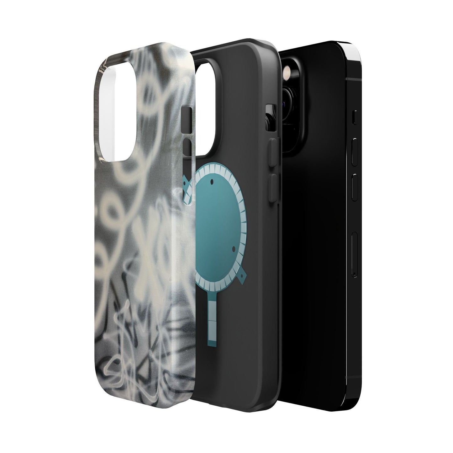 MagSafe "spatial blur" airbrush iPhone case