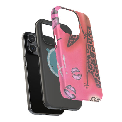 MagSafe „Cheetah Boots“ Airbrush iPhone-Hülle