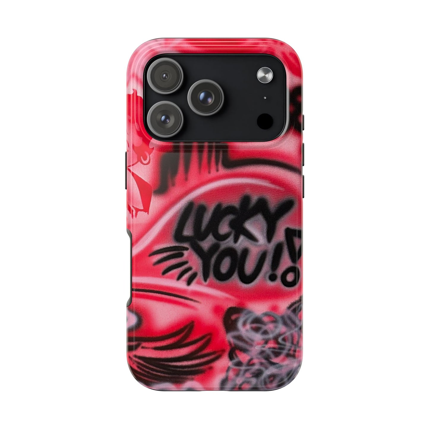 "LUCKY YOU! PT. 2" airbrush iPhone case