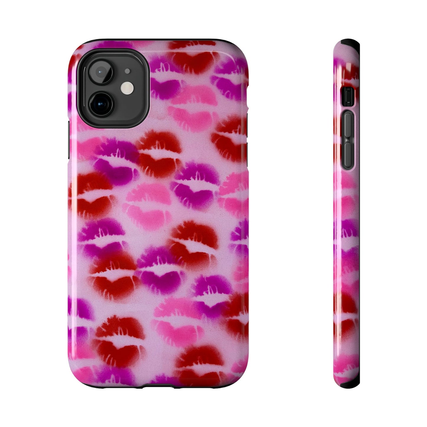 "mwah" airbrush iPhone case
