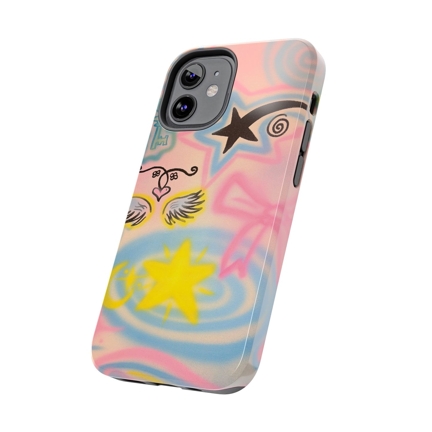"star energy" airbrush iPhone case