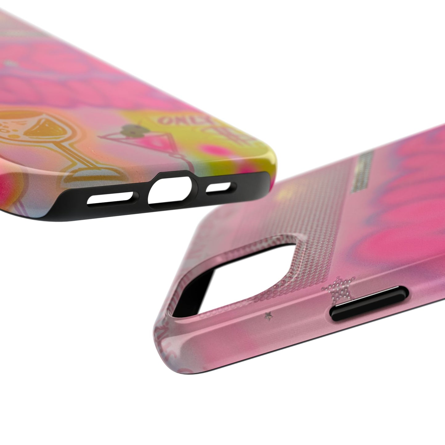 "mixed drinks" airbrush iPhone case