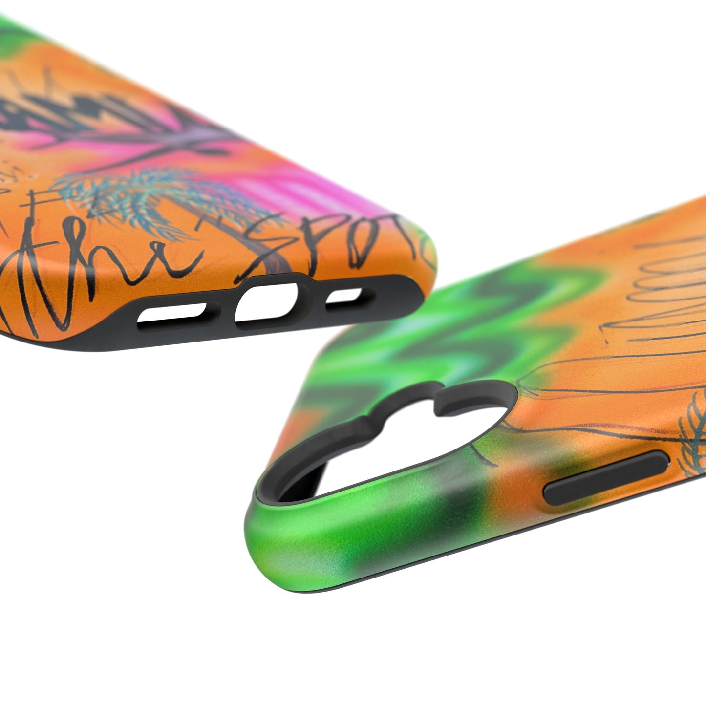MagSafe "miami, fl" Airbrush iPhone Hülle