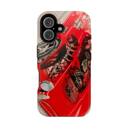 MagSafe "Cobra Phantom" Airbrush iPhone Hülle