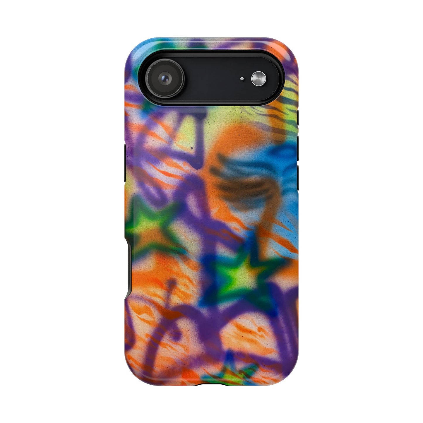MagSafe "streetwear angel" airbrush iPhone case