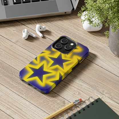 "cosmic crush" airbrush iPhone case