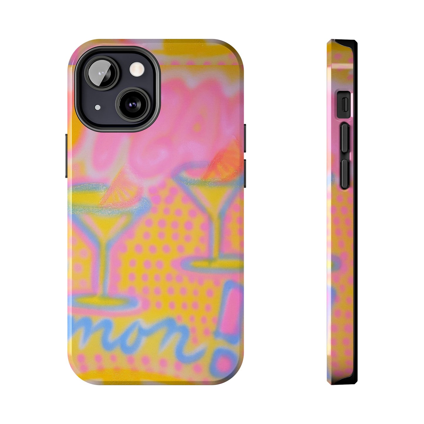 "Lemontini" Airbrush iPhone-Hülle