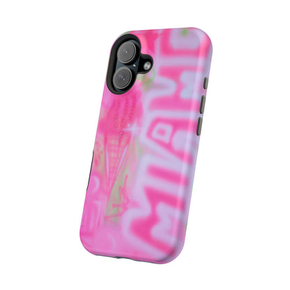 MagSafe "sunset sorbet" airbrush iPhone case