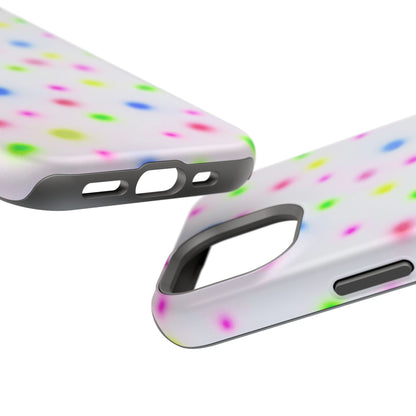 MagSafe "birthday cake polka dot" airbrush iPhone case