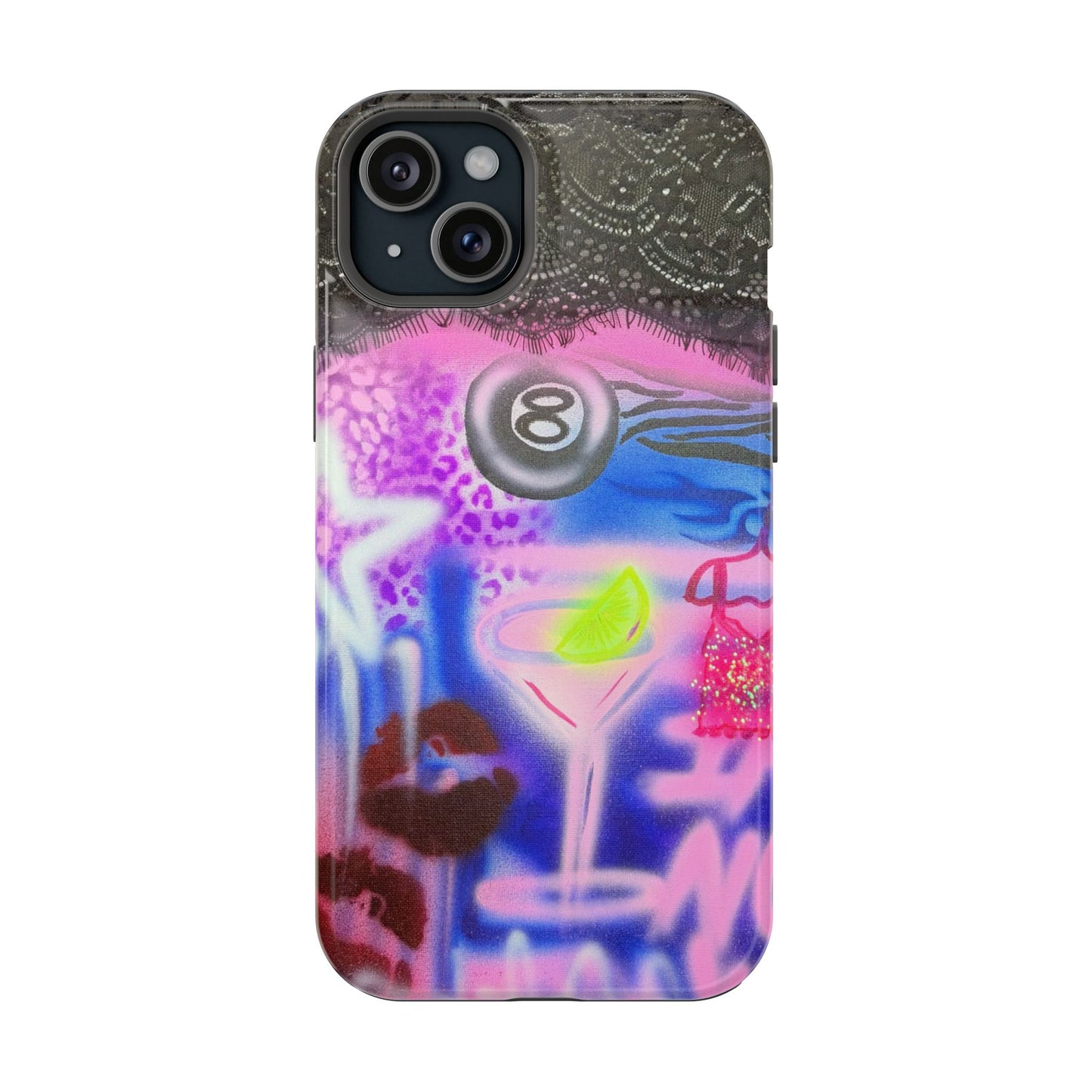 MagSafe "dream life" airbrush iPhone case
