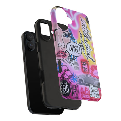 "intellectual energy" airbrush iPhone case
