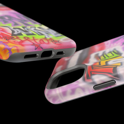 MagSafe "wynwood gold" airbrush iPhone case