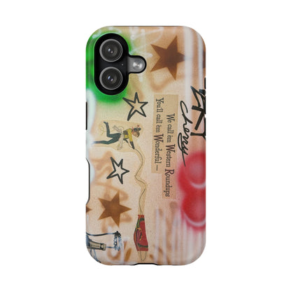 MagSafe "very cherry" airbrush iPhone case