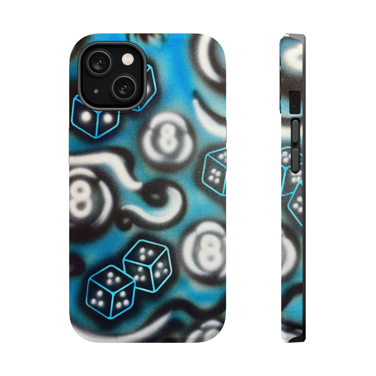 MagSafe "risk it!" airbrush iPhone case