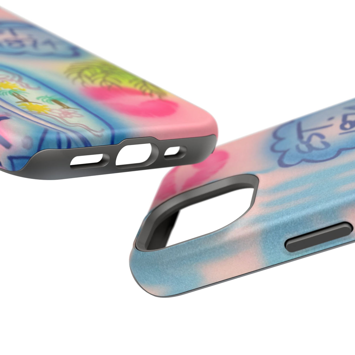 MagSafe "in the wave" airbrush iPhone case