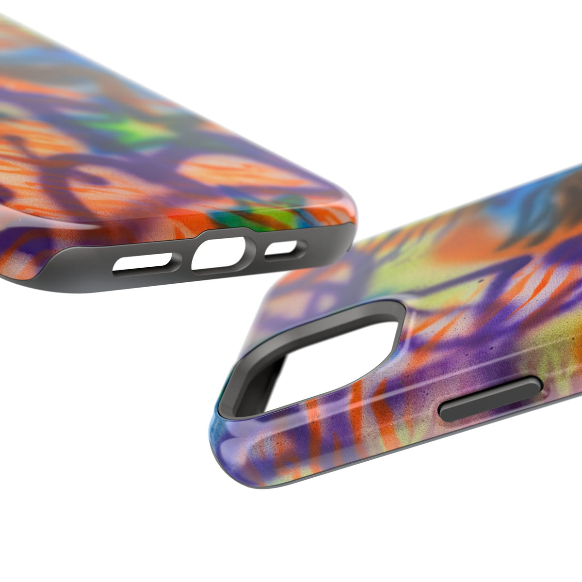 MagSafe "streetwear angel" airbrush iPhone case