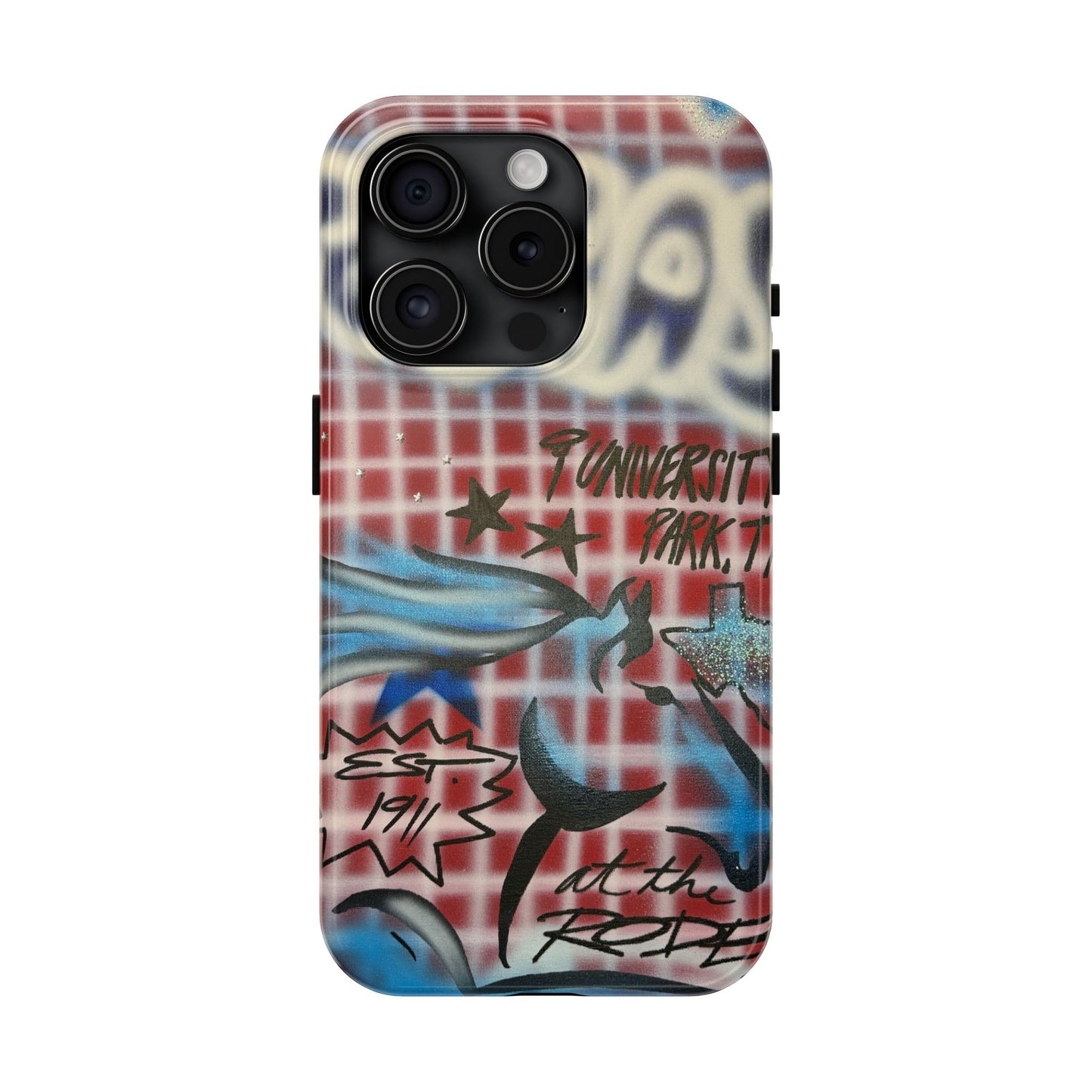 "texas" airbrush iPhone case