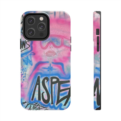 "aspen aspirations" airbrush iPhone case