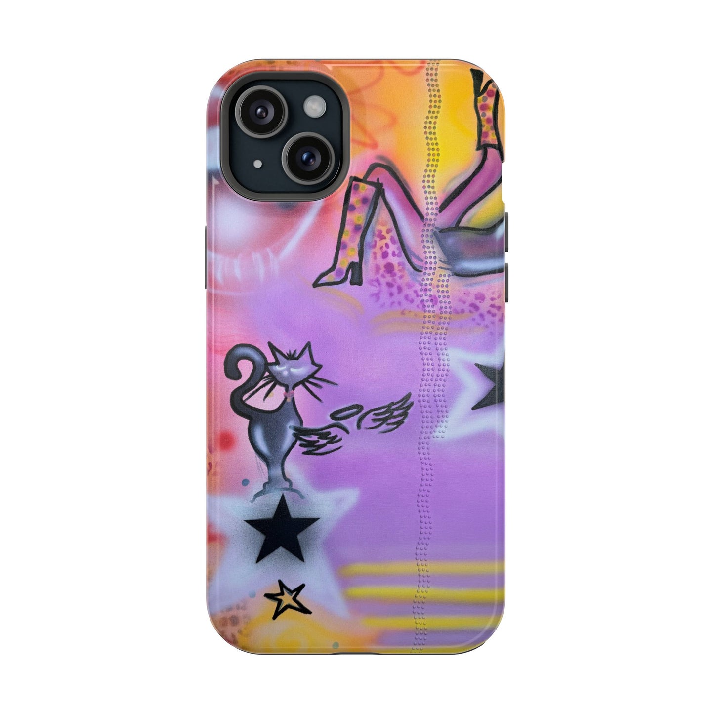 MagSafe @mayacain airbrush iPhone case