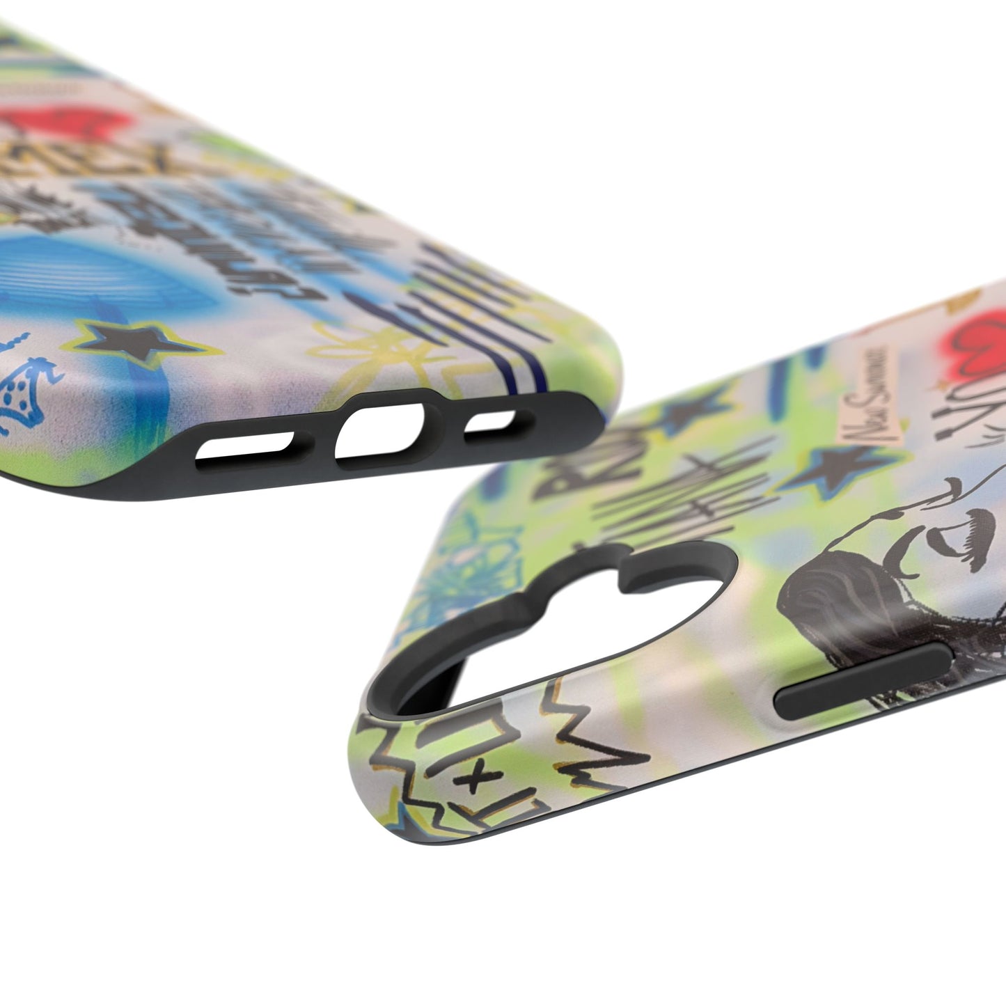 MagSafe „salted lime“ Airbrush iPhone Hülle