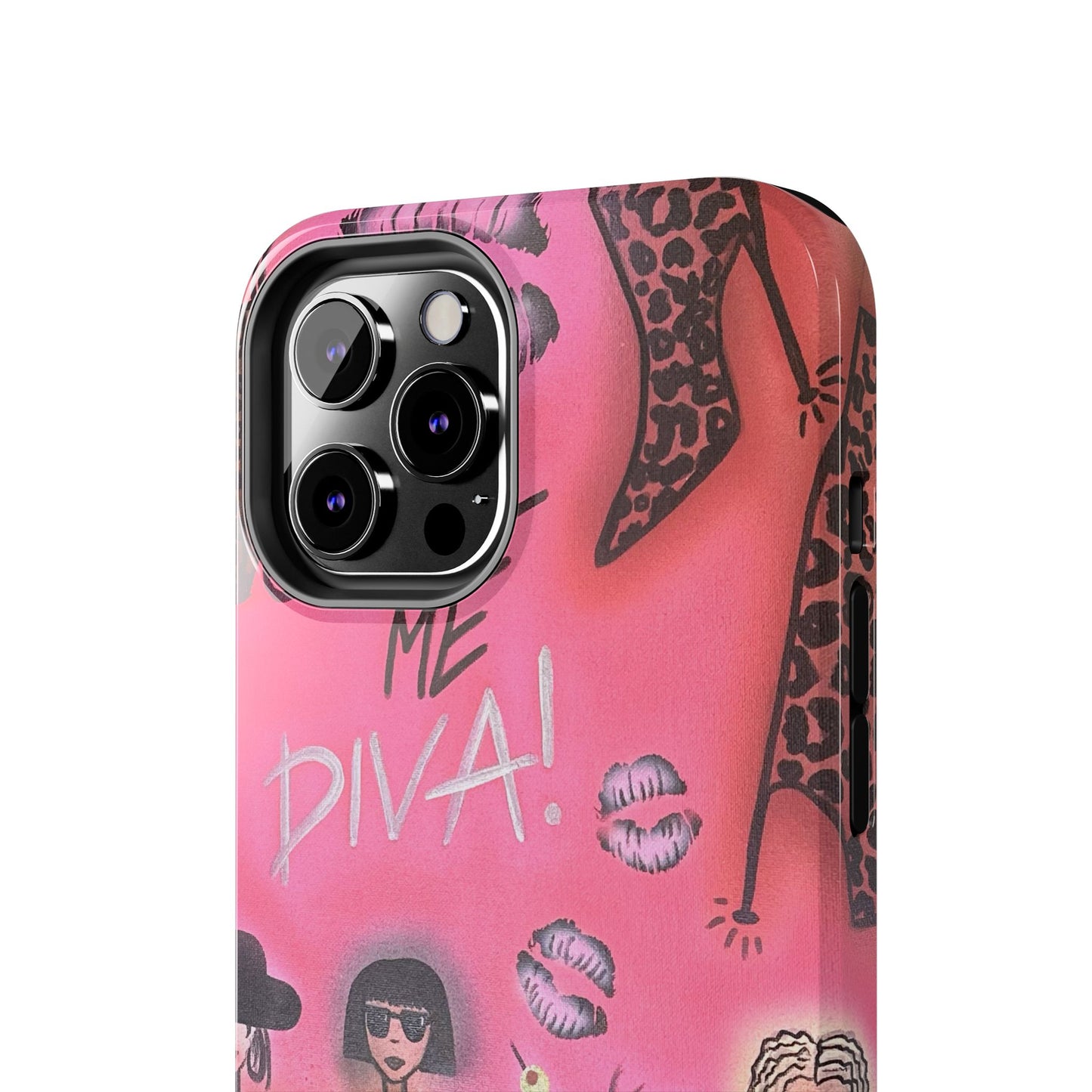 "party diva" airbrush iPhone case
