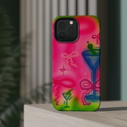 MagSafe „Bow Martini“ Airbrush-iPhone-Hülle
