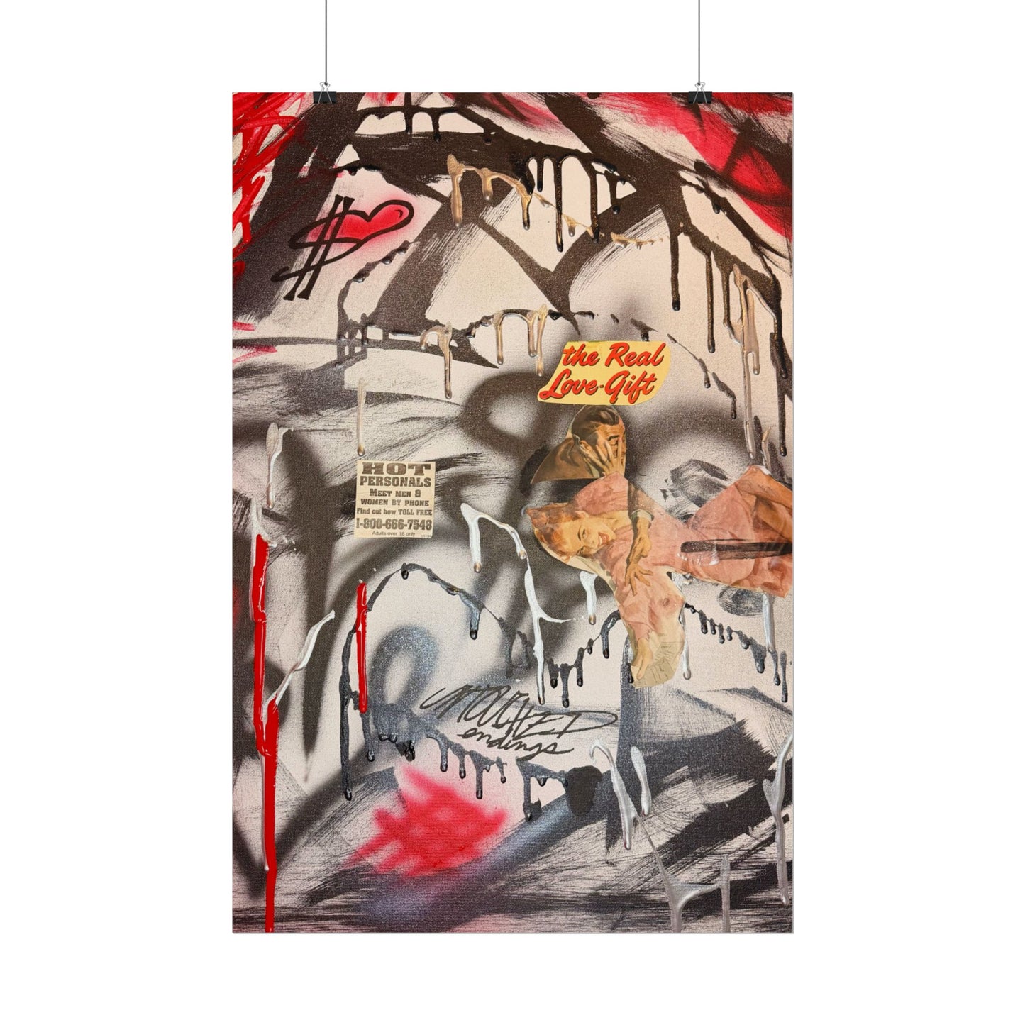 early access airbrush rolled print