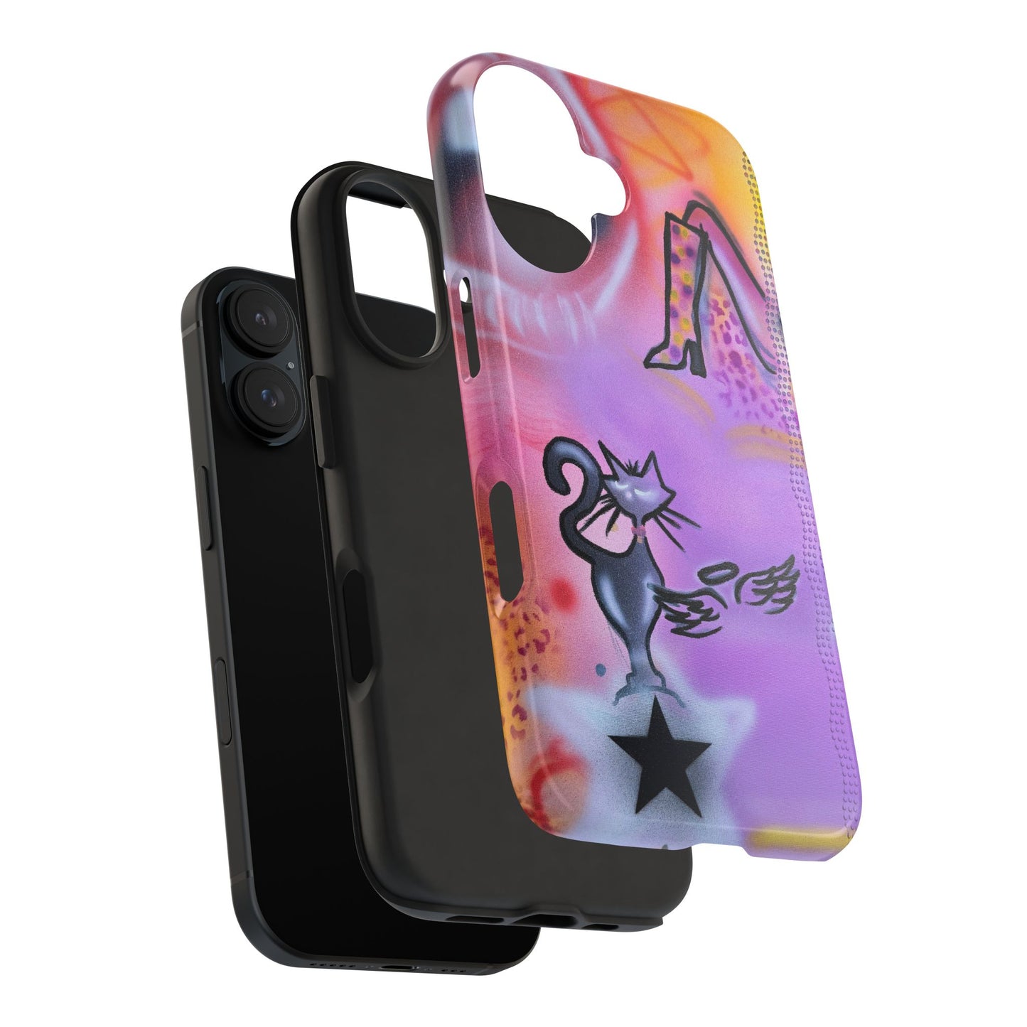 x maya cain airbrush iPhone case