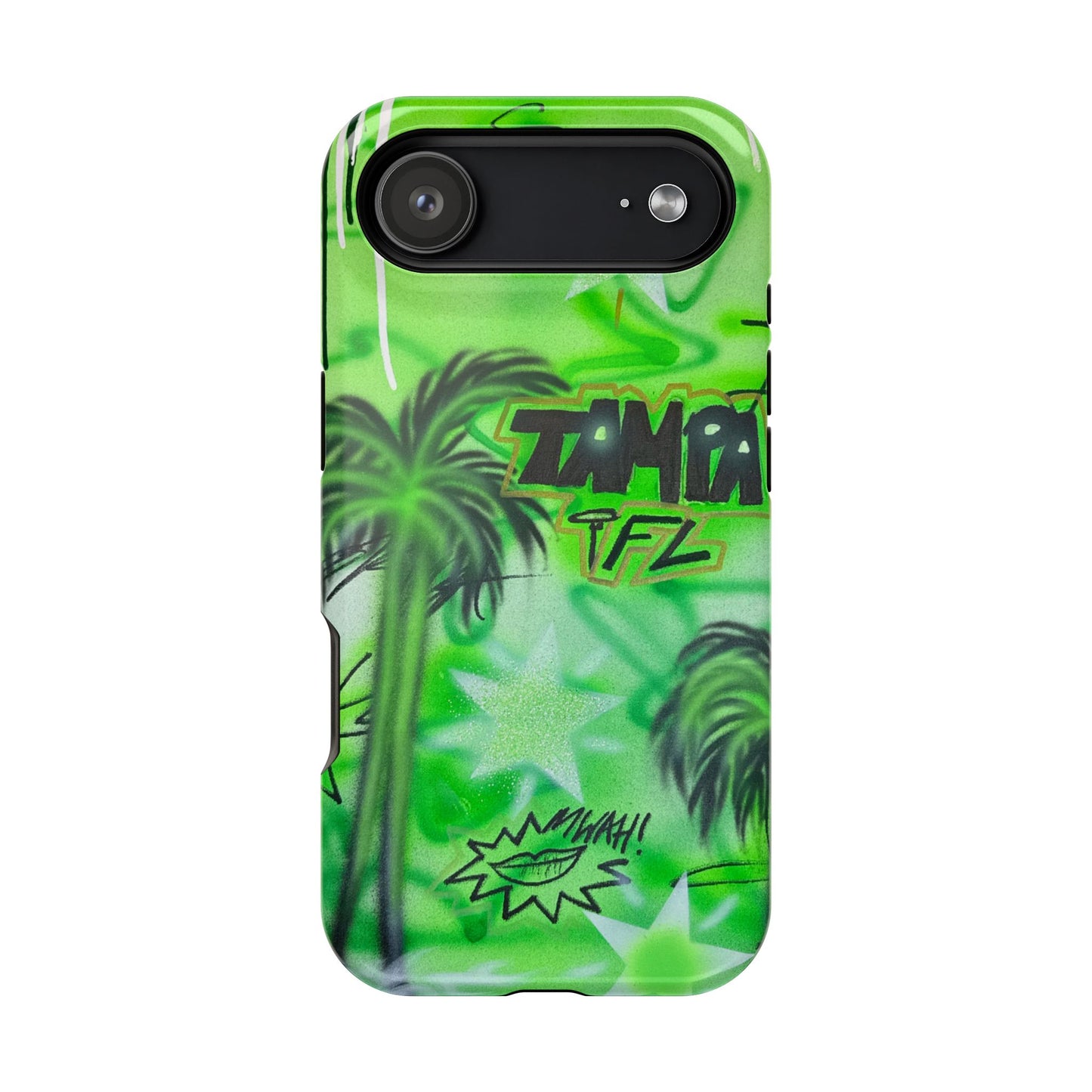 MagSafe "tampa, fl" airbrush iPhone case