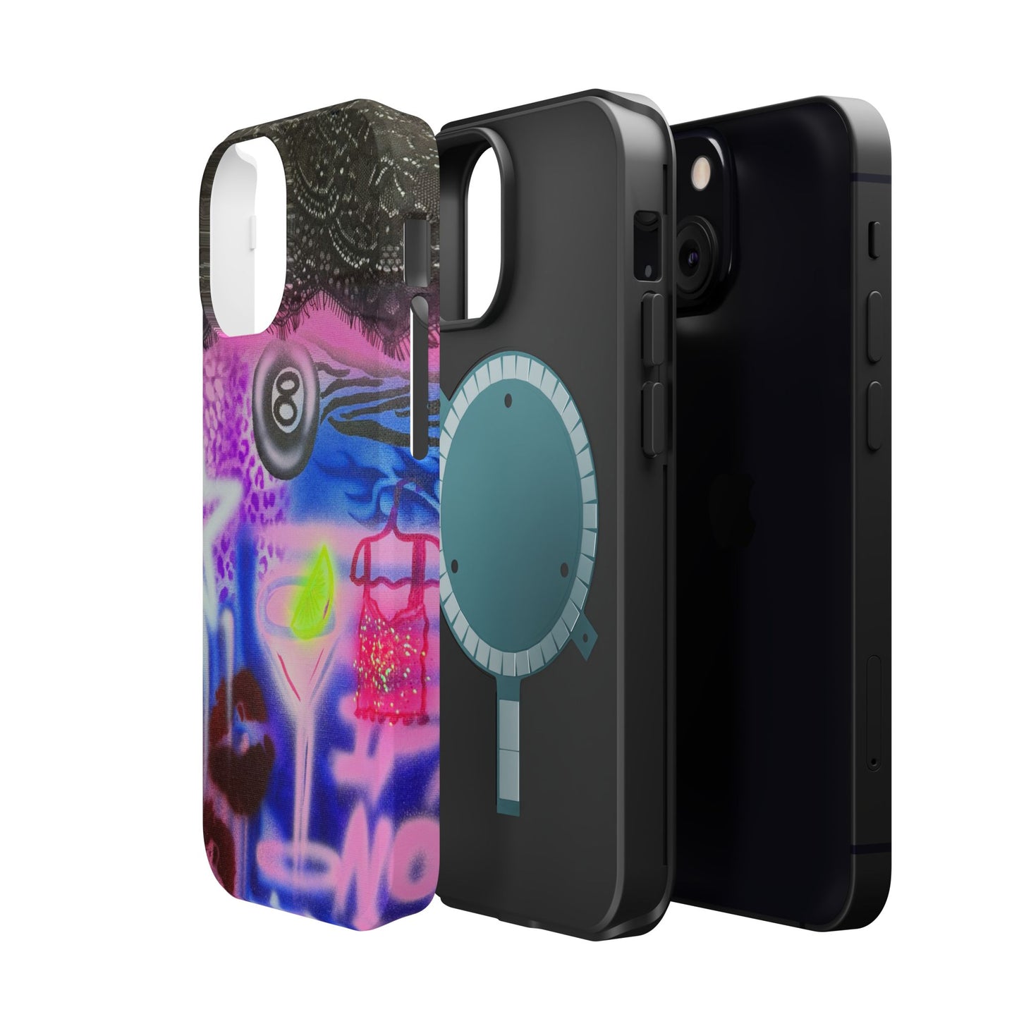 MagSafe "dream life" airbrush iPhone case
