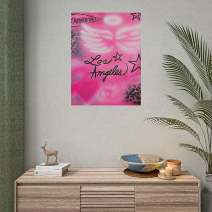 "pink angel wings" airbrush rolled print