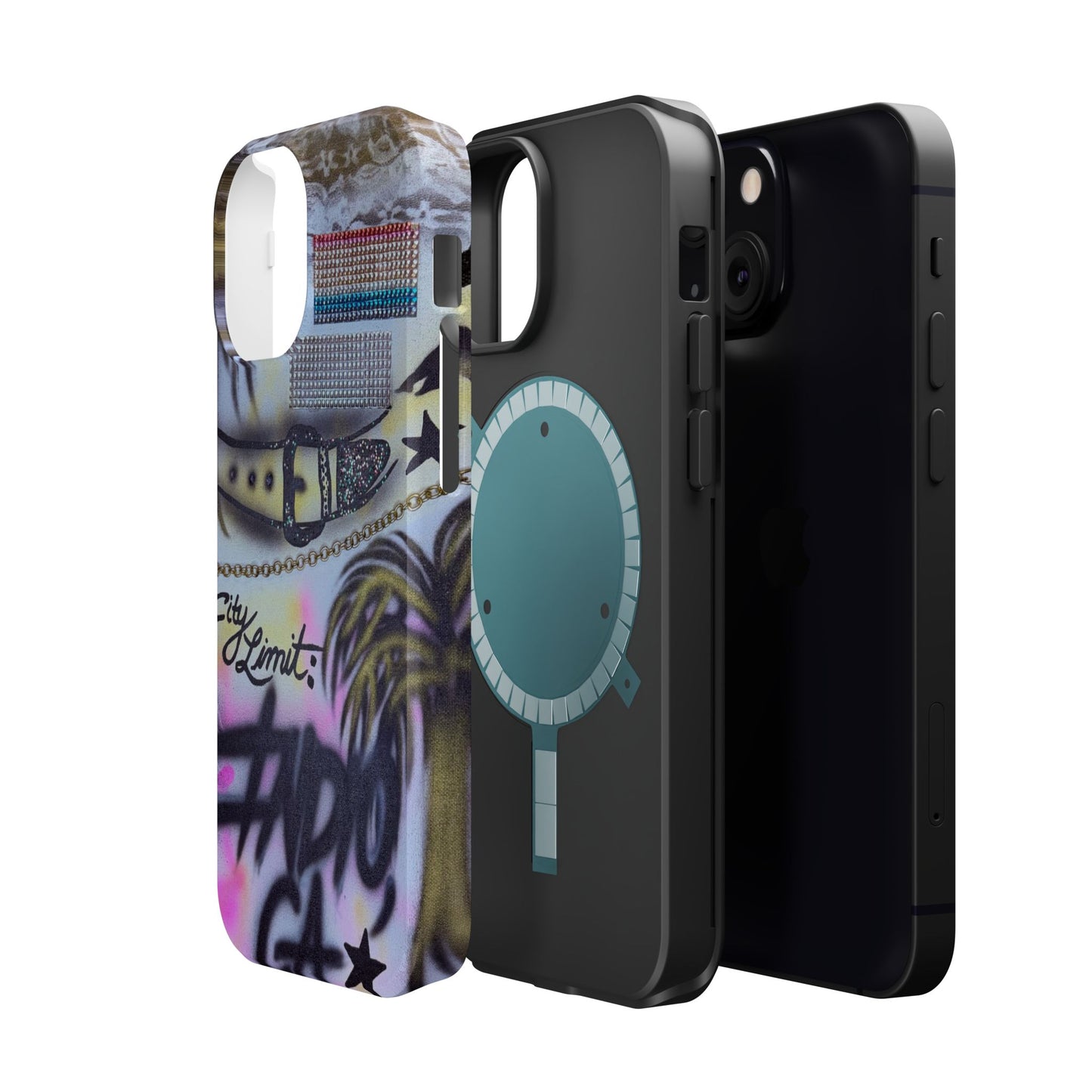MagSafe "indio, ca" airbrush iPhone case