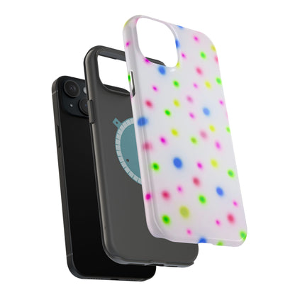 MagSafe "birthday cake polka dot" airbrush iPhone case