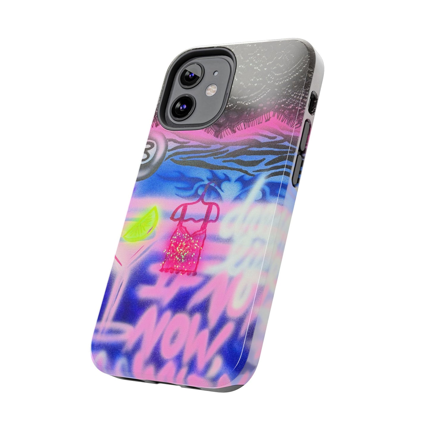 "dream life pt. 2" airbrush iPhone case