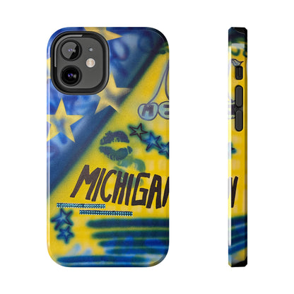 "ann arbor, michigan" airbrush iPhone case