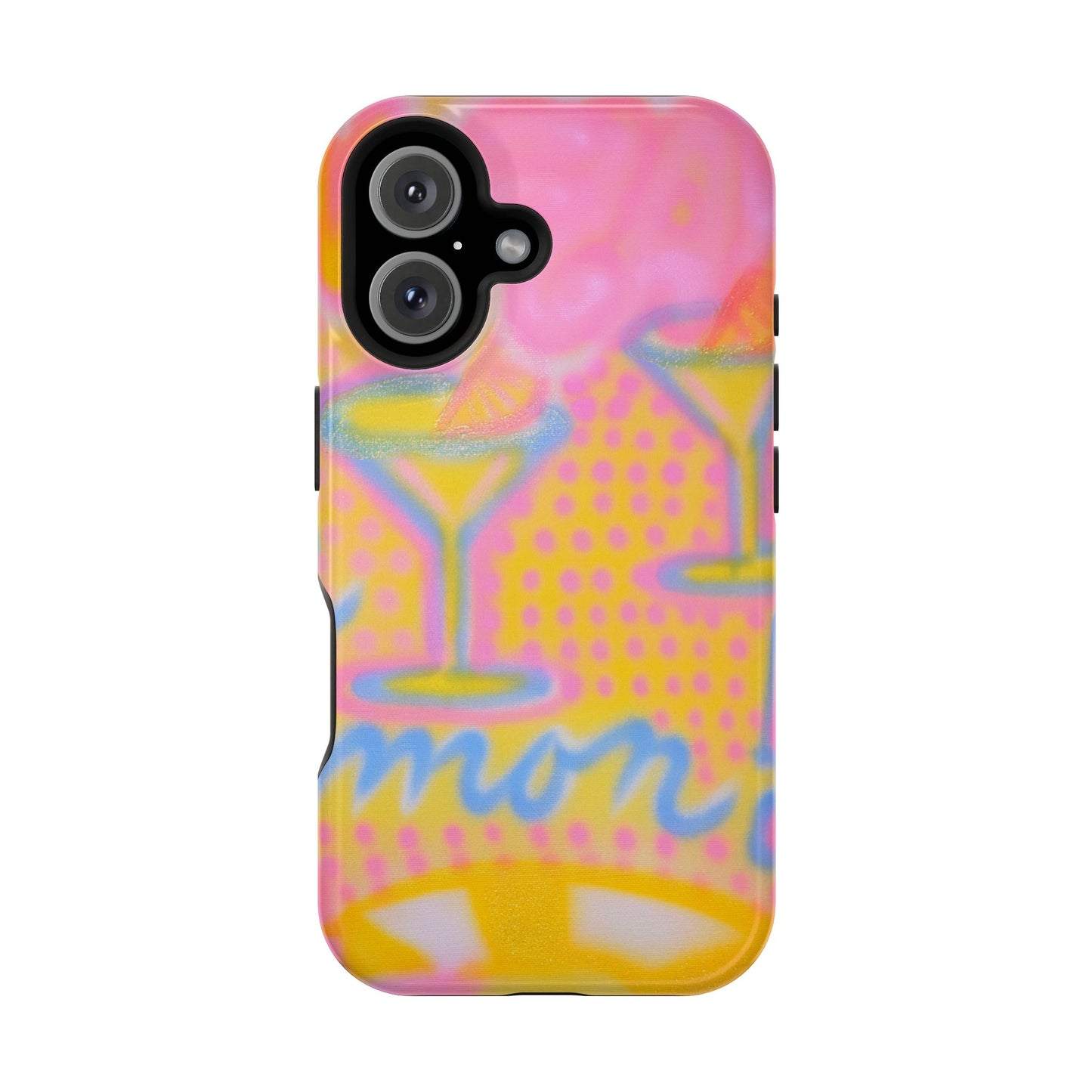 MagSafe "lemontini" airbrush iPhone case