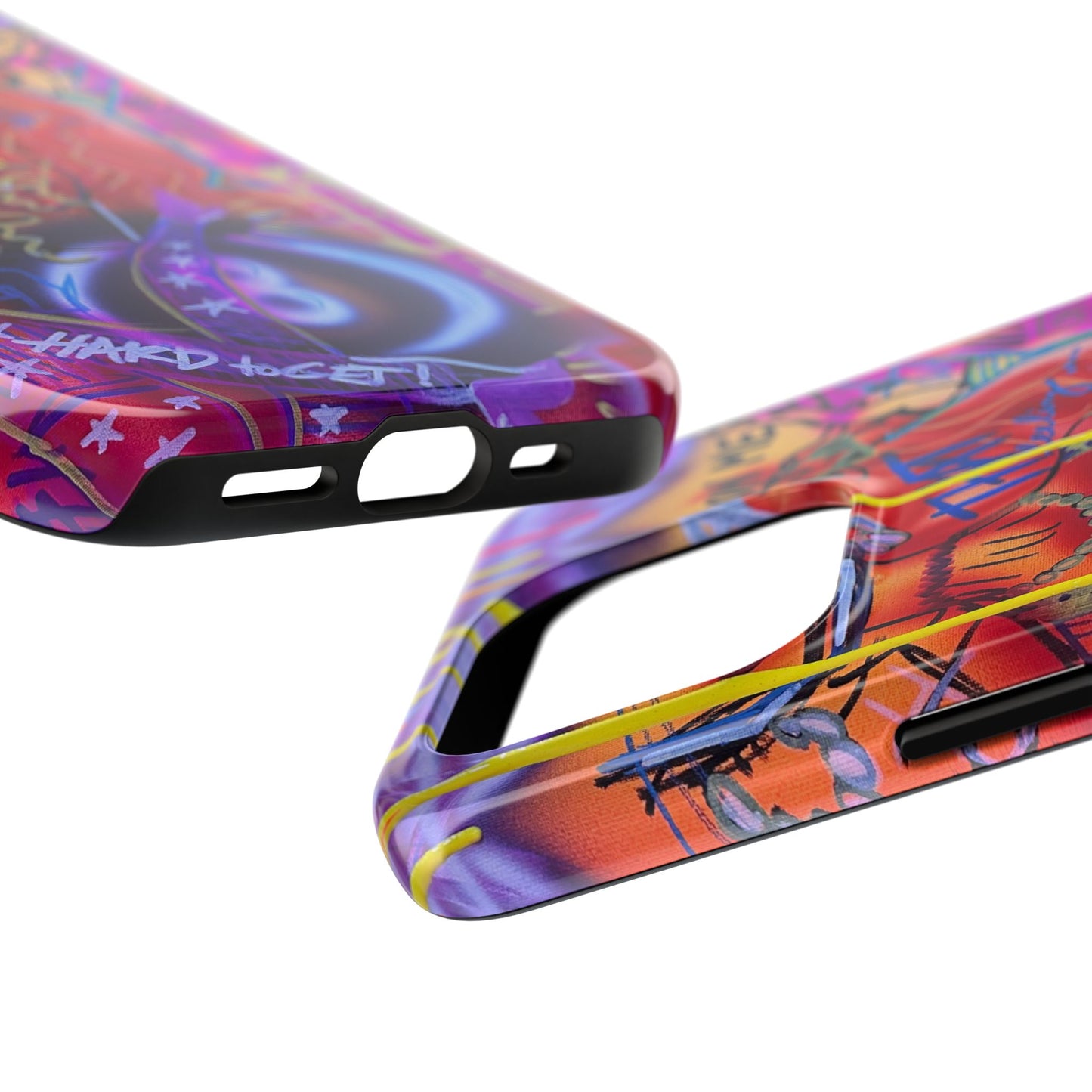 "shots on me" airbrush iPhone case