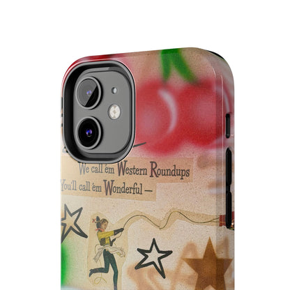 "the rodeo" airbrush iPhone case