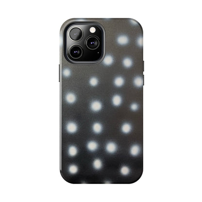 "coconut noir polka dot" airbrush iPhone case