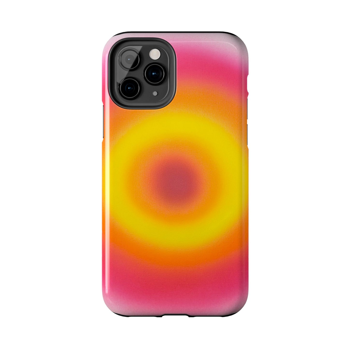 "pink lemonade aura" airbrush iPhone case