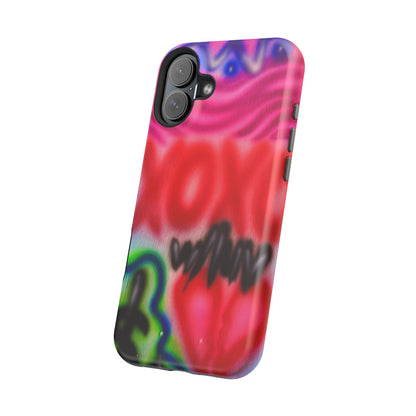 MagSafe Airbrush-iPhone-Hülle „with luv, xoxo“