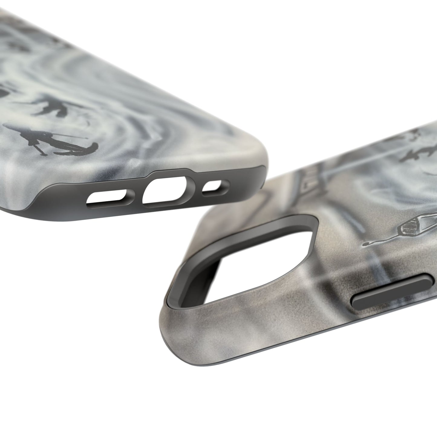 MagSafe "arctic avalanche" airbrush iPhone case